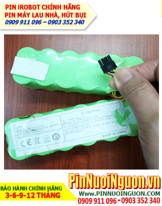 Pin iRobot 14.4v 3000mAh; Pin sạc NiMh 14.4v 3000mAh _Thay pin iRobot máy hút bụi chính hãng các hãng| Bảo hành 6 tháng 